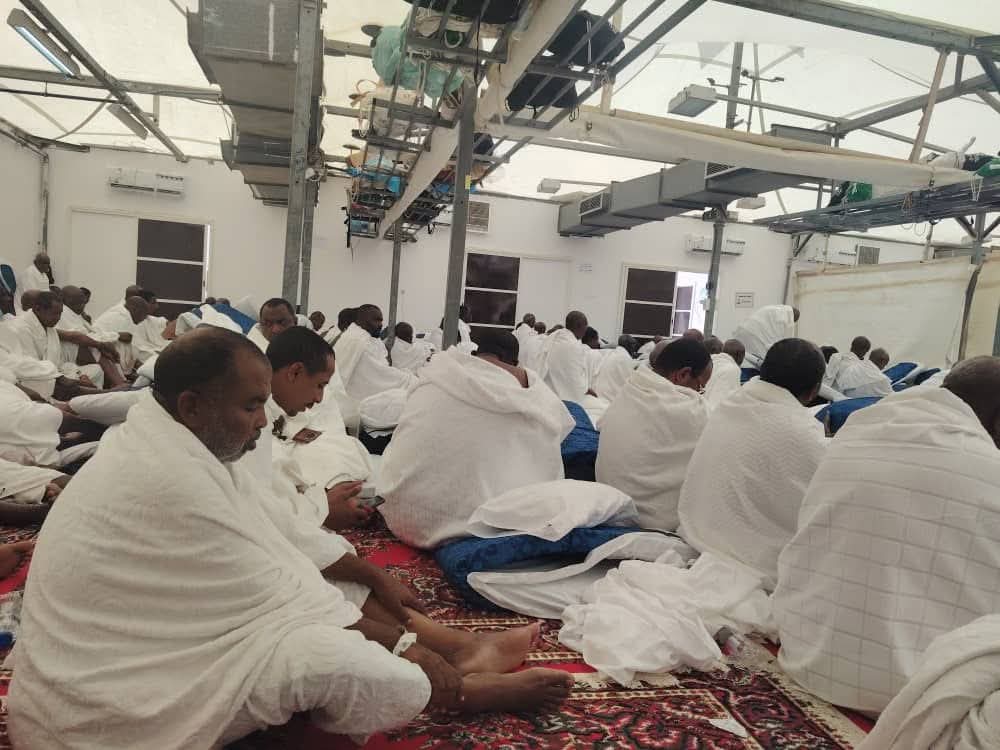 إكتمال وصول حجاج السودان إلى مشعر منى