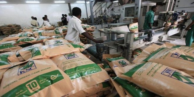 إرتفاع جديد في أسعار السكر بالسودان بسبب صعود الدولار