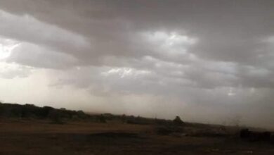 الإرصاد تتوقع أمطار  في معظم ولايات السودان