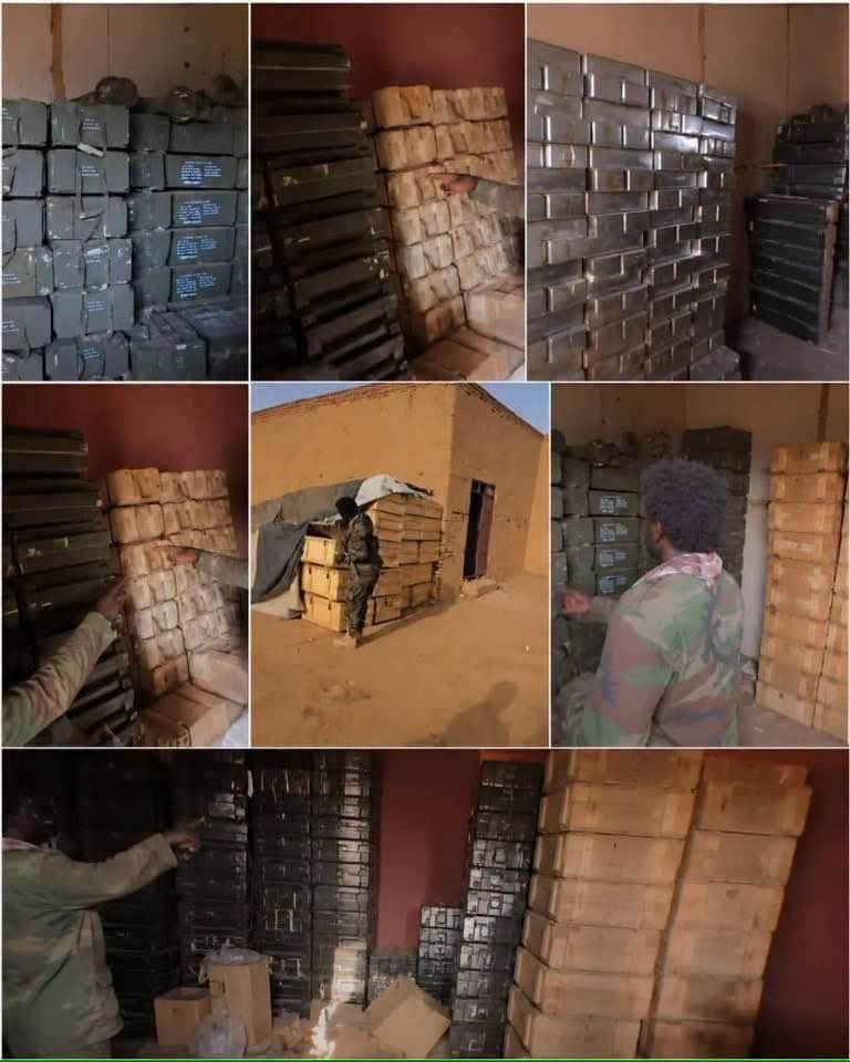 العثور على مخازن أسلحة لمليشيا الجنجـ ـويد في جبرة الشيخ