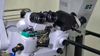 مستشفى العيون التعليمي يبدأ إجراء عمليات الشبكية والسائل الزجاجي لأول مرة