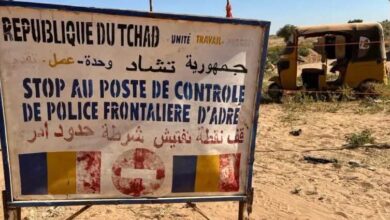 تشاد تغلق معبر أدري الحدودي مع السودان