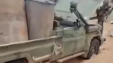 الملـ ـيشيا تفر وتخلف سياراتها القـ ـتالية في شمال كردفان