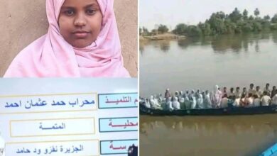 من قلب المعاناة إلى القمة.. “طالبة المركب” تحصد المركز الأول في الشهادة المتوسطة بنهر النيل