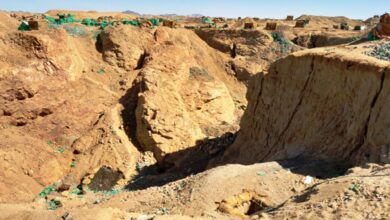 حسم الجدل بشأن إنهيار سوق جبل البوم للتعدين وكشف حقيقة المتفجـ ـرات