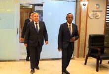 لجنة الحوار السوداني تستقبل نبيل فهمي بمقرها في الخرطوم
